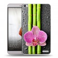 Дизайнерский пластиковый чехол для Huawei MediaPad X2 Орхидеи