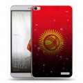 Дизайнерский пластиковый чехол для Huawei MediaPad X2 Флаг Киргизии