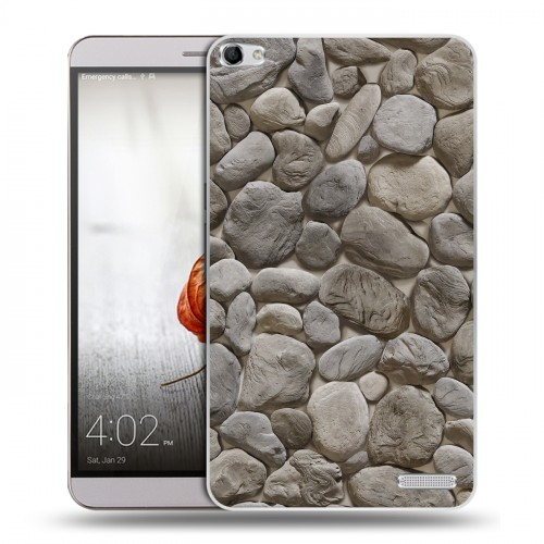 Дизайнерский пластиковый чехол для Huawei MediaPad X2 Текстура камня