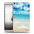 Дизайнерский пластиковый чехол для Huawei MediaPad X2 Пляж
