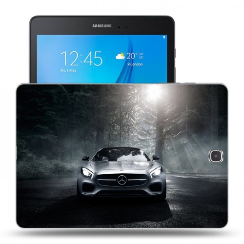 Дизайнерский силиконовый чехол для Samsung Galaxy Tab A 9.7  Mercedes