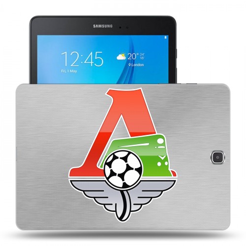 Дизайнерский силиконовый чехол для Samsung Galaxy Tab A 9.7 Локомотив