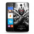 Дизайнерский силиконовый чехол для Microsoft Lumia 430 Dual SIM League of Legends