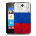 Дизайнерский силиконовый чехол для Microsoft Lumia 430 Dual SIM Россия