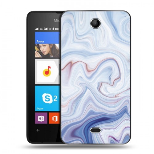 Дизайнерский силиконовый чехол для Microsoft Lumia 430 Dual SIM Керамика