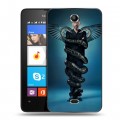 Дизайнерский силиконовый чехол для Microsoft Lumia 430 Dual SIM Доктор Хаус