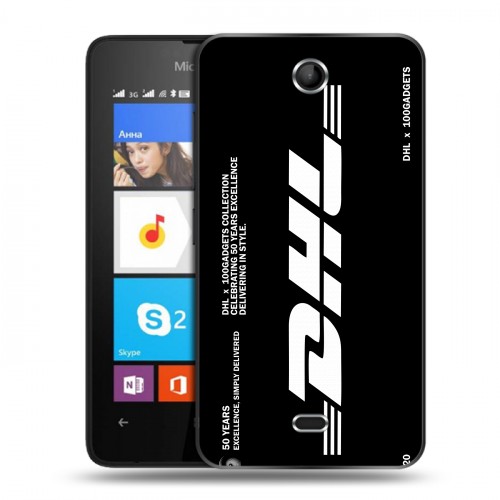 Дизайнерский силиконовый чехол для Microsoft Lumia 430 Dual SIM DHL
