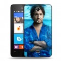 Дизайнерский силиконовый чехол для Microsoft Lumia 430 Dual SIM Блудливая Калифорния