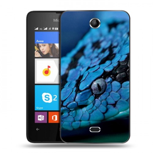Дизайнерский силиконовый чехол для Microsoft Lumia 430 Dual SIM Змеи
