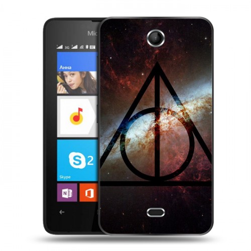 Дизайнерский силиконовый чехол для Microsoft Lumia 430 Dual SIM Гарри поттер