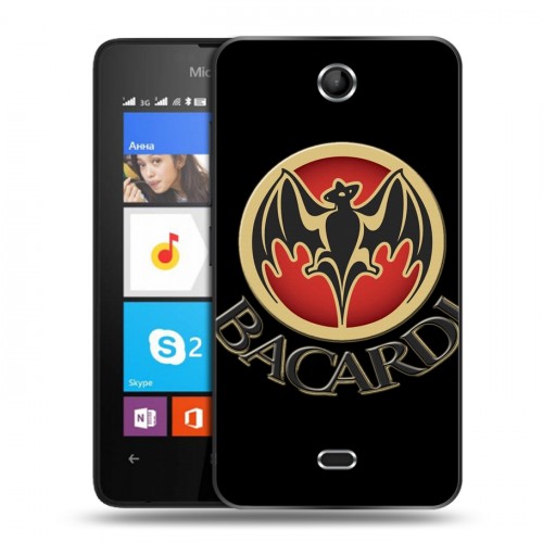 Дизайнерский силиконовый чехол для Microsoft Lumia 430 Dual SIM Bacardi