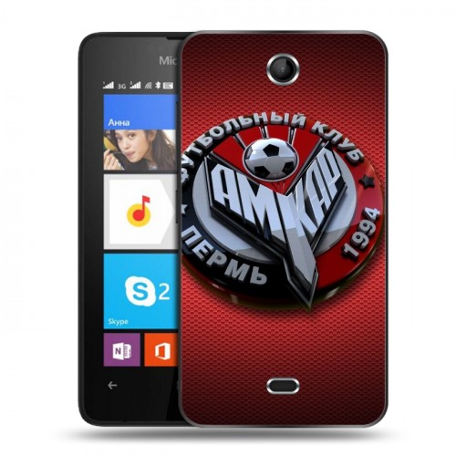 Дизайнерский силиконовый чехол для Microsoft Lumia 430 Dual SIM Амкар