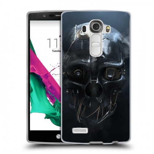 Дизайнерский пластиковый чехол для LG G4 Dishonored 2
