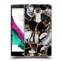 Дизайнерский силиконовый чехол для LG G4 Мраморные узоры