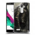 Дизайнерский пластиковый чехол для LG G4 Dark souls