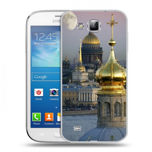 Дизайнерский пластиковый чехол для Samsung Galaxy Premier Санкт-Петербург