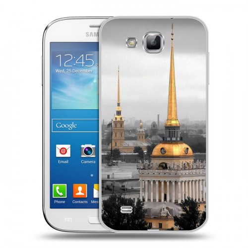 Дизайнерский пластиковый чехол для Samsung Galaxy Premier Санкт-Петербург