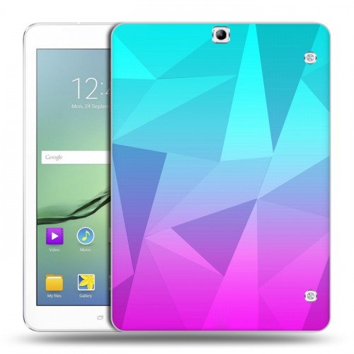 Дизайнерский силиконовый чехол для Samsung Galaxy Tab S2 9.7 Геометрическая притягательность