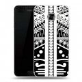 Дизайнерский пластиковый чехол для Samsung Galaxy C5 Татуировки Маори