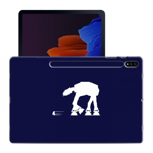Дизайнерский силиконовый чехол для Samsung Galaxy Tab S7 Plus Звездные войны