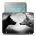 Дизайнерский силиконовый чехол для Samsung Galaxy Tab S2 8.0 Волки