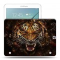 Дизайнерский силиконовый чехол для Samsung Galaxy Tab S2 9.7 Тигры