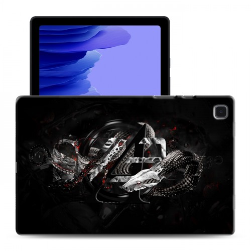 Дизайнерский силиконовый чехол для Samsung Galaxy Tab A7 10.4 (2020) Змеи
