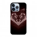 Дизайнерский силиконовый чехол для Iphone 13 Pro Волки
