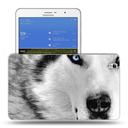 Дизайнерский силиконовый чехол для Samsung Galaxy Tab Pro 8.4 Волки