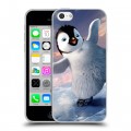Дизайнерский пластиковый чехол для Iphone 5c Пингвины