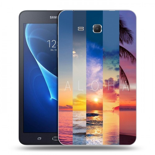 Дизайнерский силиконовый чехол для Samsung Galaxy Tab A 7 (2016) Креатив дизайн