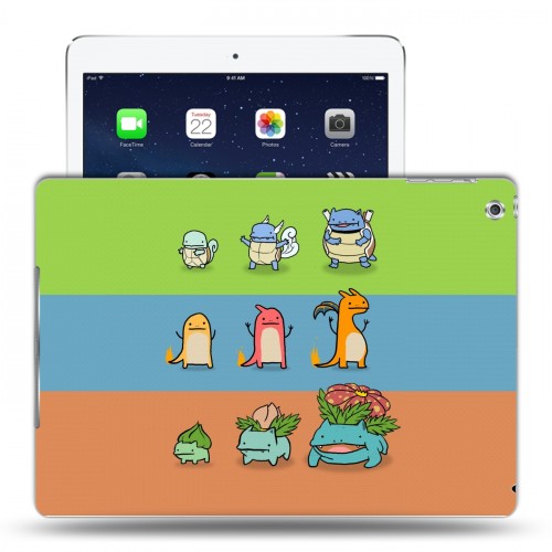 Дизайнерский силиконовый чехол для Ipad Air Pokemo Go