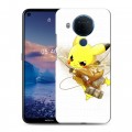 Дизайнерский силиконовый чехол для Nokia 5.4 Pokemon Go