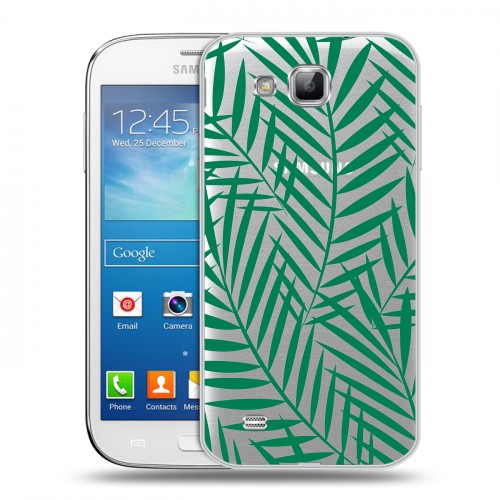 Полупрозрачный дизайнерский пластиковый чехол для Samsung Galaxy Premier Летние принты