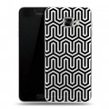 Полупрозрачный дизайнерский пластиковый чехол для Samsung Galaxy C5 Геометрические паттерны