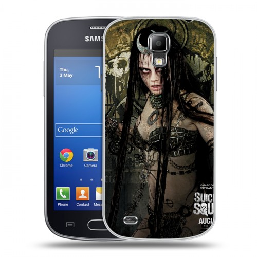 Дизайнерский пластиковый чехол для Samsung Galaxy S4 Active Отряд самоубийц