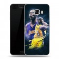 Дизайнерский пластиковый чехол для Samsung Galaxy C5 НБА