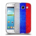 Дизайнерский пластиковый чехол для Samsung Galaxy Core Российский флаг