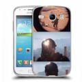 Дизайнерский силиконовый чехол для Samsung Galaxy Core Battlefield