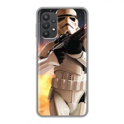 Дизайнерский силиконовый чехол для Samsung Galaxy A32 Star Wars Battlefront