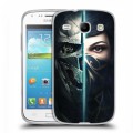Дизайнерский силиконовый чехол для Samsung Galaxy Core Dishonored 2