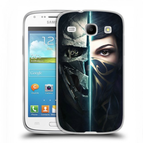 Дизайнерский силиконовый чехол для Samsung Galaxy Core Dishonored 2
