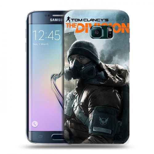 Дизайнерский пластиковый чехол для Samsung Galaxy S6 Edge Tom Clancy's The Division