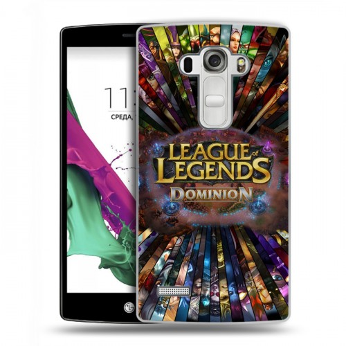 Дизайнерский пластиковый чехол для LG G4 S League of Legends