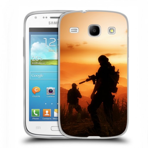 Дизайнерский пластиковый чехол для Samsung Galaxy Core Tom Clancy's Ghost Recon Wildlands
