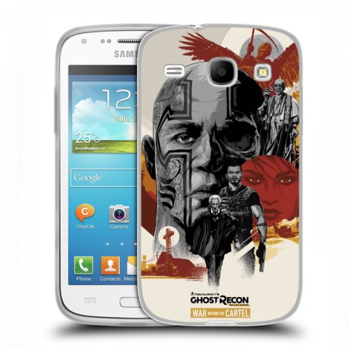 Дизайнерский силиконовый чехол для Samsung Galaxy Core Tom Clancy's Ghost Recon Wildlands