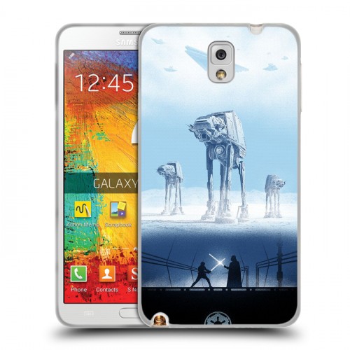 Дизайнерский пластиковый чехол для Samsung Galaxy Note 3 Звездные войны