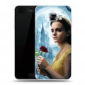 Дизайнерский пластиковый чехол для Samsung Galaxy C5 Красавица и Чудовище