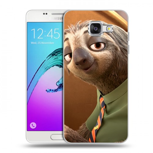 Дизайнерский силиконовый чехол для Samsung Galaxy A5 (2016) Зверополис