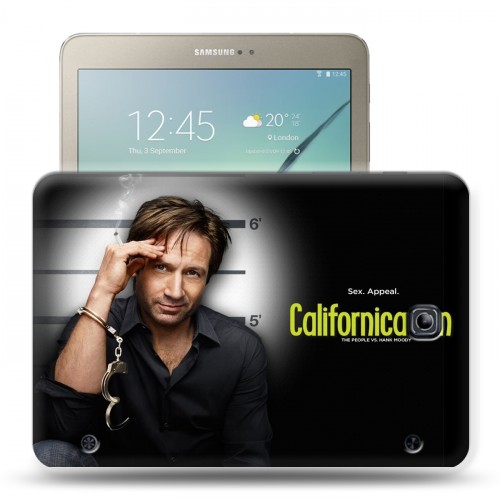Дизайнерский силиконовый чехол для Samsung Galaxy Tab S2 8.0 Блудливая калифорния